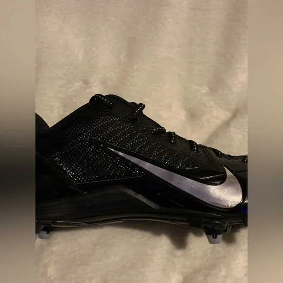 NIKE Alpha Pro Black Size 15 Cleats - Picture 6 of 16